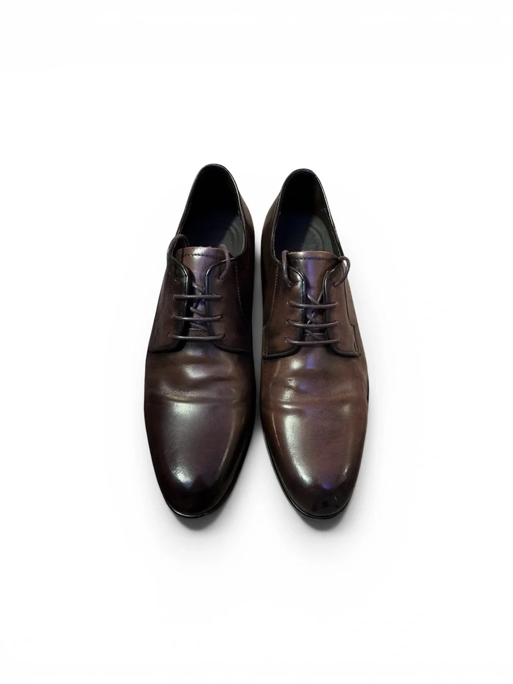 MELVIN by TANDY Brown Leather Dress Shoes – Men’s Size 6